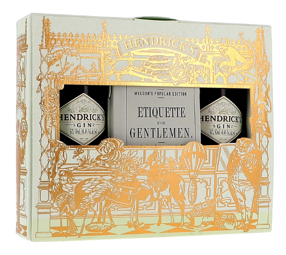Hendrick's Gin Lovers Geschenkverpakking 2 x 5cl 41%