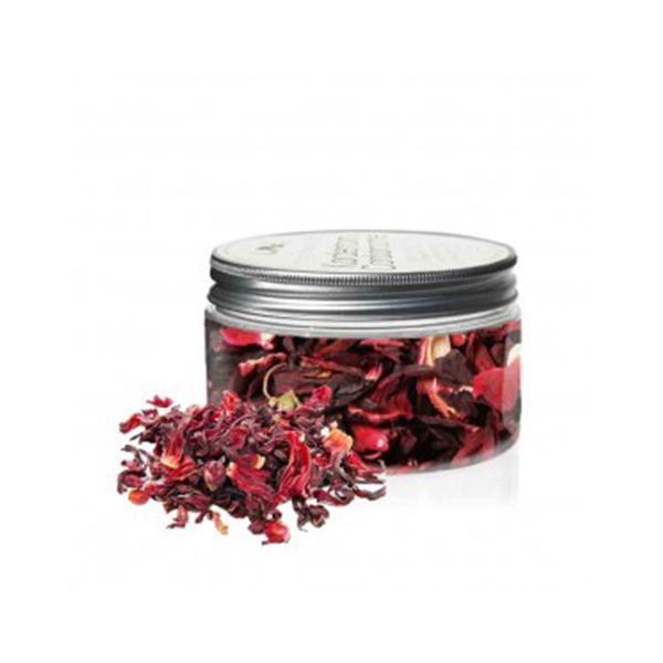 Jardin d`épices Fleurs d`hibiscus, séchées, moulues, 90 g, verre