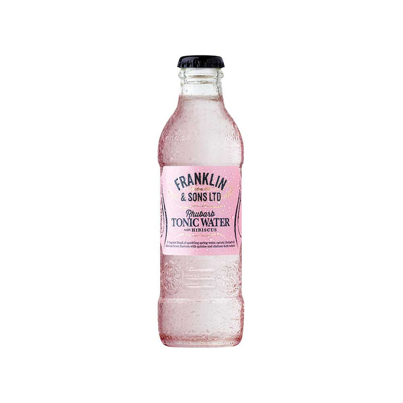 Franklin & Sons Rhubarb hibiscus Tonic 20 Cl 4 pack