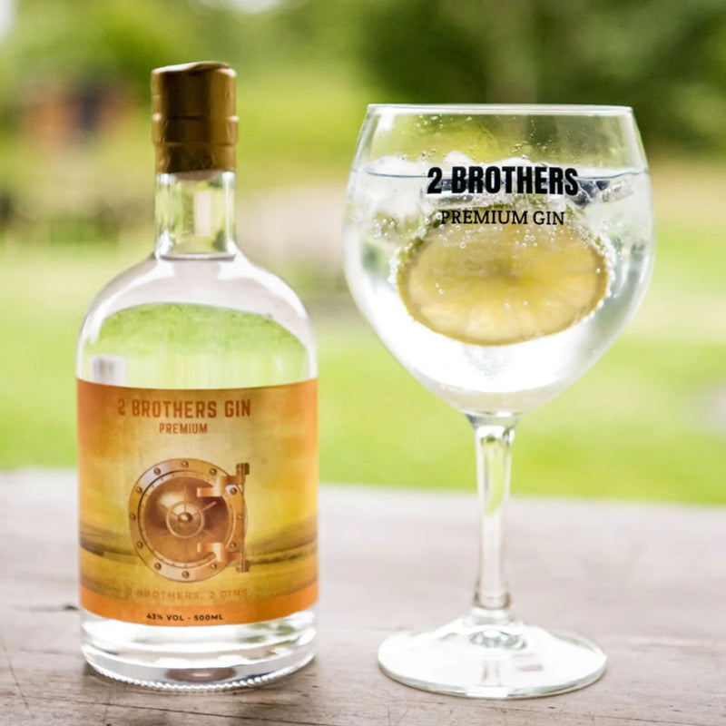 2 Brothers Premium Gin Citrus - Bottle 500 ml.