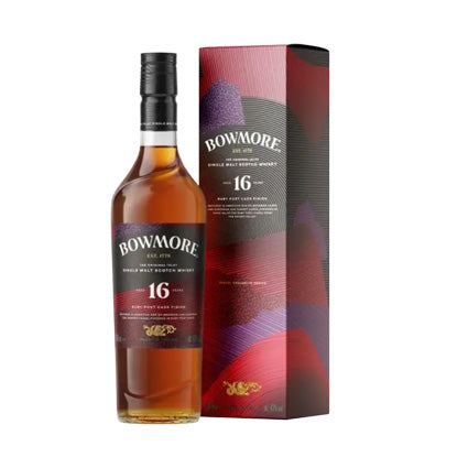Whisky Bowmore 16Y Ruby Port Cask Finsh 43% Vol. 70cl