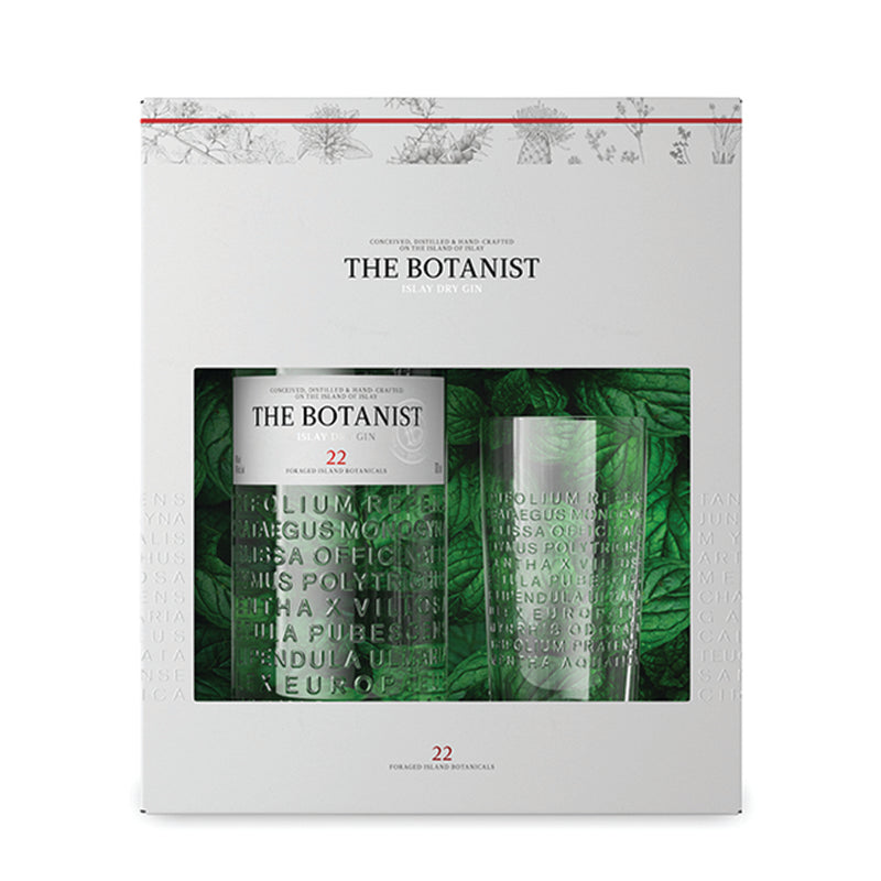 The Botanist Gin + 1 glas 46° 0.7L