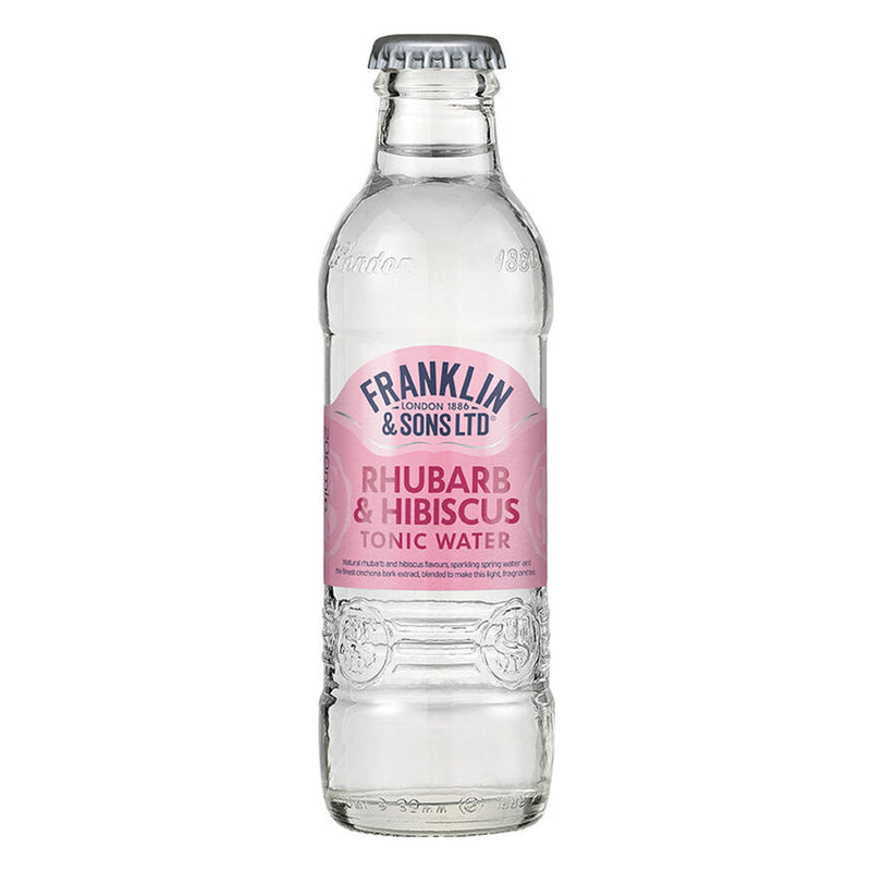 Franklin & Sons Rhubarb hibiscus Tonic 20 Cl 4 pack