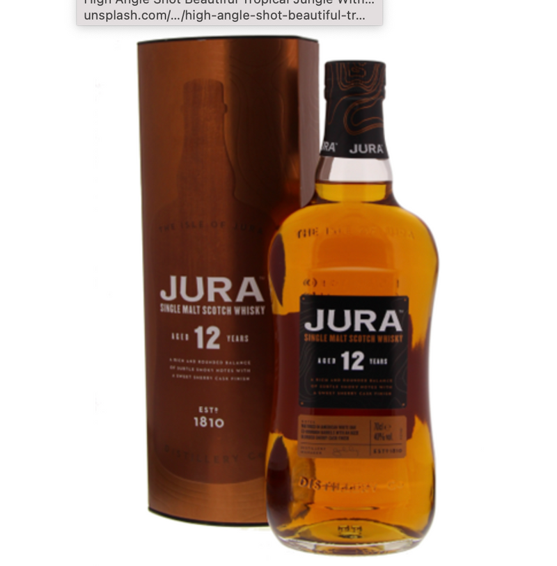 Isle Of Jura 12 Years Origin 40° 0.7L