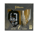 Filliers Classic Dry Gin 28 46% 50cl Giftpack