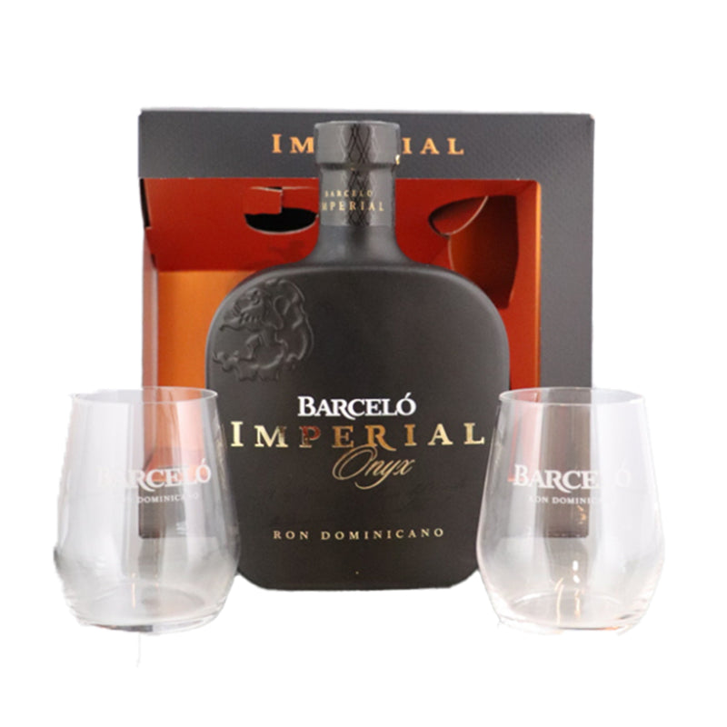 Barcelo Imperial Onyx + 2 Glazen 38° 0.7L