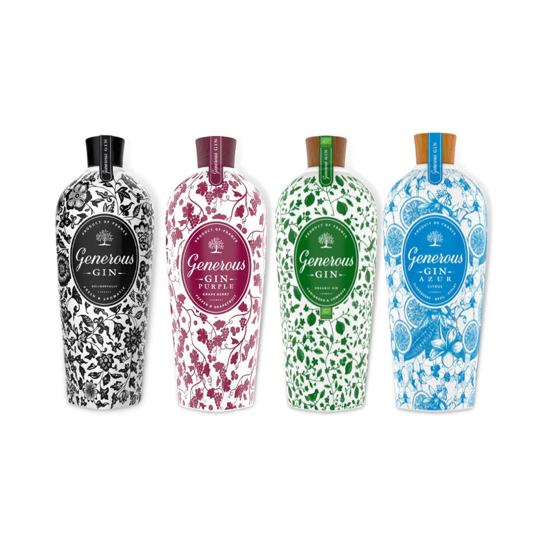Generous Gin Voordeelpakket 4x 70 CL