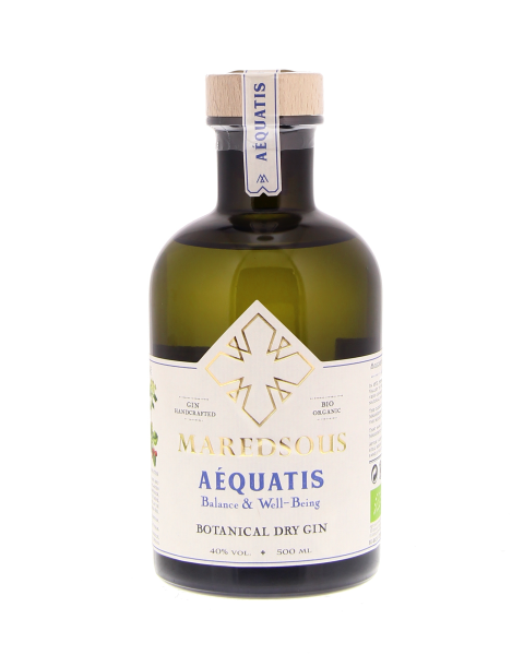Maredsous Aéquatis - Bio Gin 40° 0.5L BIO