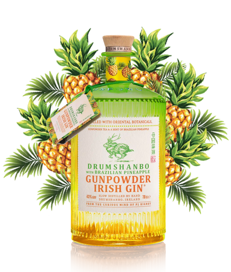 Drumshanbo Gunpowder Gin Brazilian Pineapple 43° 0.7L