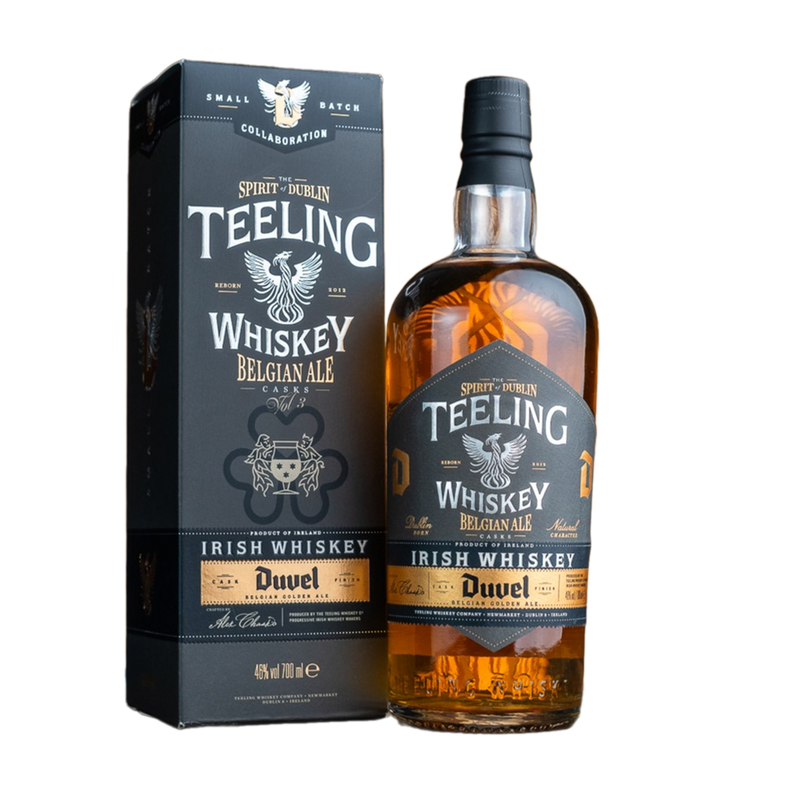 Teeling SMALL BATCH DUVEL 46° Belgian golden ale collaboration Vol3. - Edition 2024