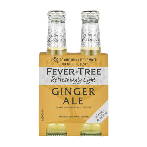 Fever Tree Ginger Ale 20 Cl 4-Pack