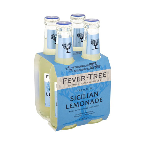 Fever Tree Sicilian Lemonade 20Cl 4-Pack