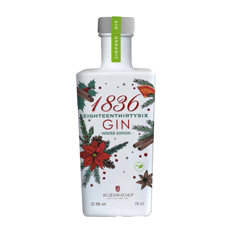 1836 Belgian Organic Winter Gin 37.5° 0.7L