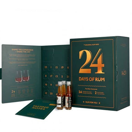 24 Days of Rum Calendar 2023 Edition Giftbox