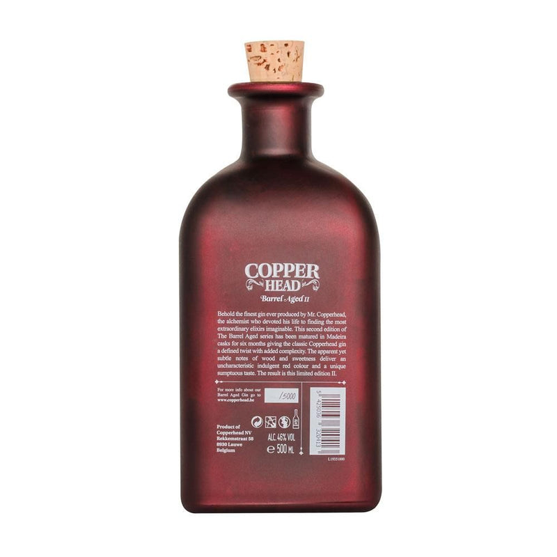 Copperhead Barrel Aged II Gin 46° 50Cl