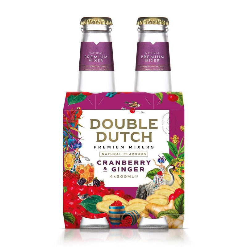 Double Dutch Cranberry & Ginger 4-pack