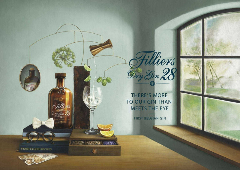 Filliers Dry Gin 28 46° 50cl