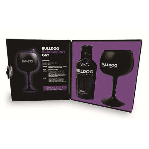 Bulldog Gin Black Coppa GiftBox 40° 0.7L