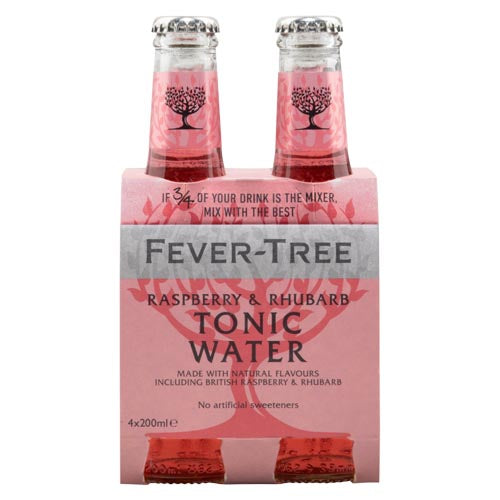 Fever Tree Raspberry & Rhubarb 20 Cl tray