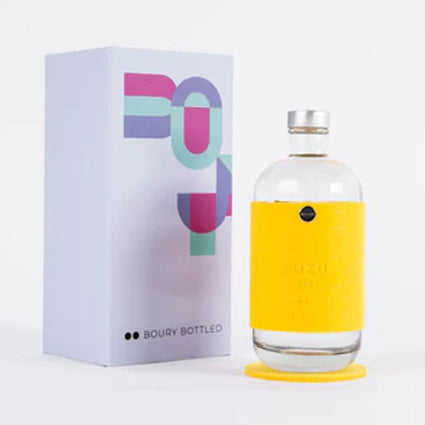 Yuzu gin - by Boury Bottled 44° (500ml)