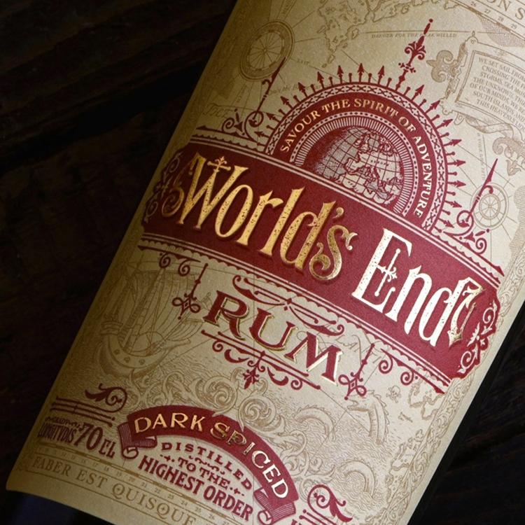 World's End Dark Spiced Rum 70cl